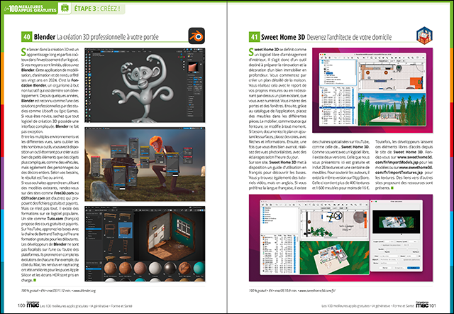 Compétence Mac 87 : Les 100 meilleures applis gratuites pour Mac • IA générative • Forme et Santé • Mac mini Compétence Mac 87 : Les 100 meilleures applis gratuites pour Mac • IA générative • Forme et Santé • Mac mini