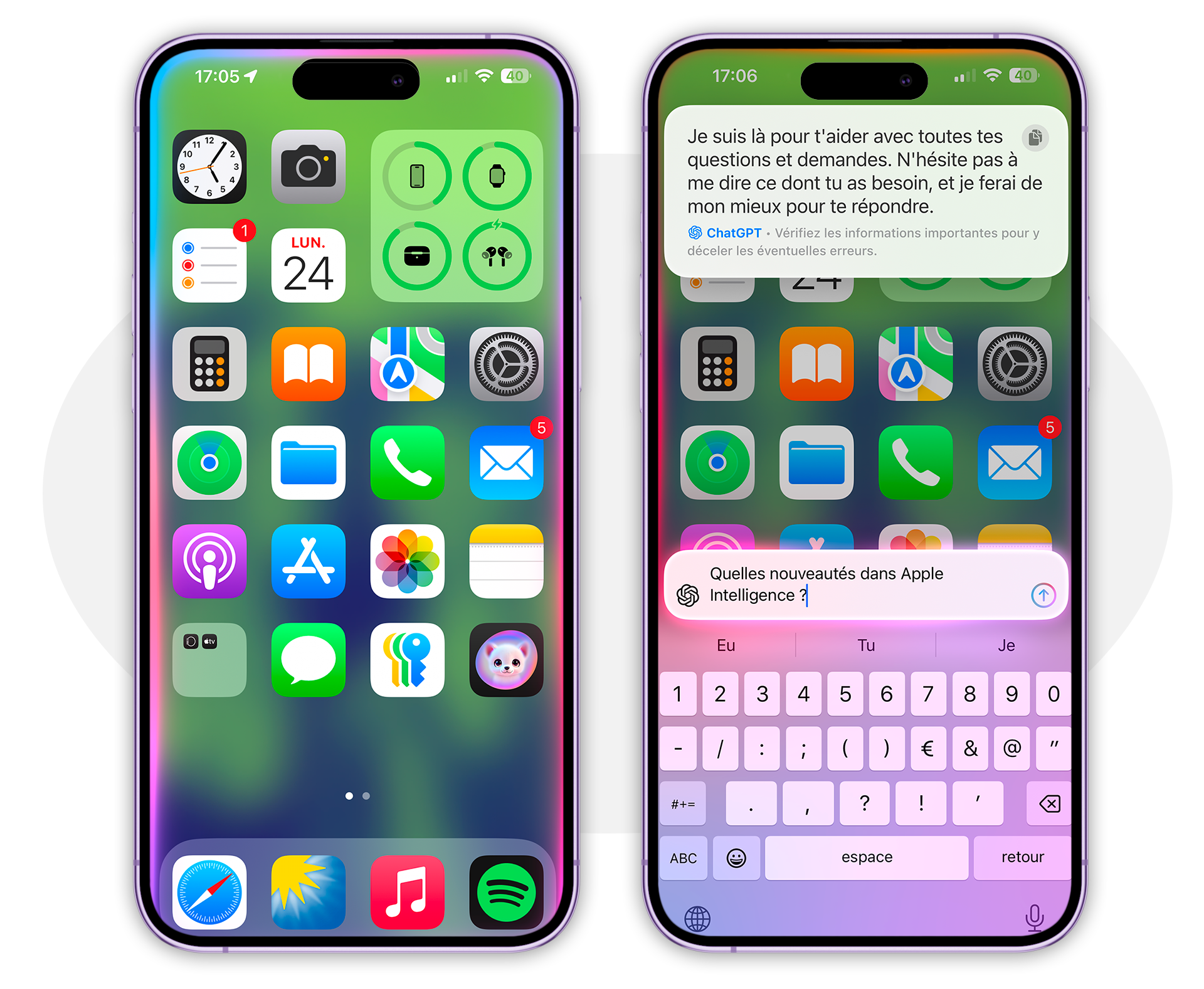 iOS • Toutes les nouveautés liées à Apple Intelligence incluses dans iOS 18.4 iOS • Toutes les nouveautés liées à Apple Intelligence incluses dans iOS 18.4