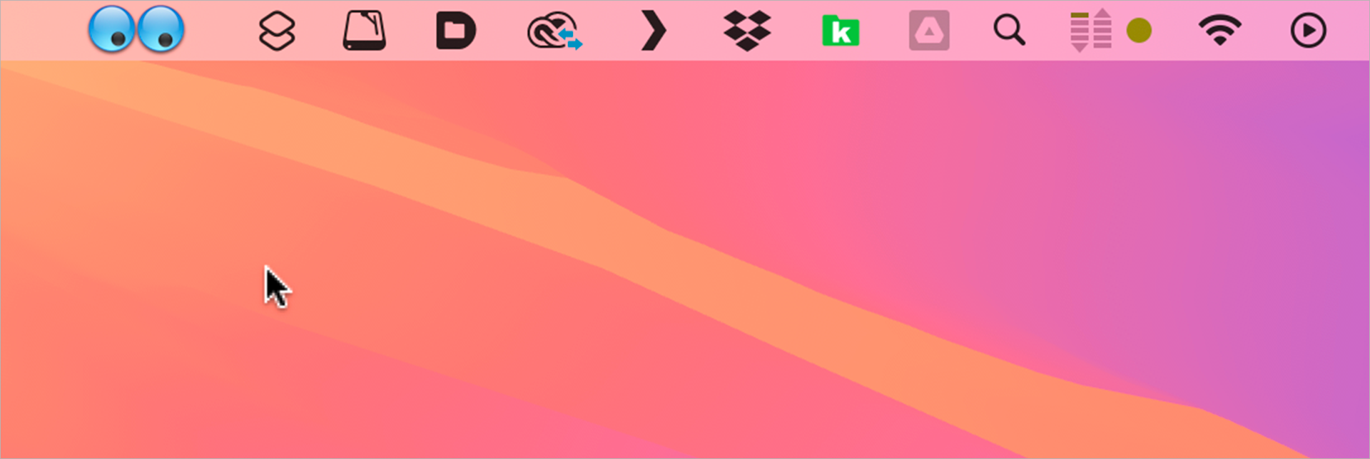 macOS • Quand la barre des menus fait les yeux doux à votre Mac
