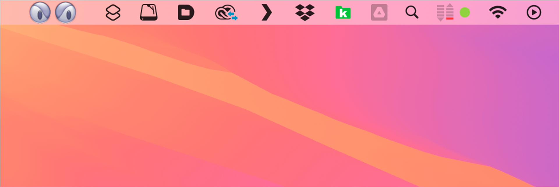 macOS • Quand la barre des menus fait les yeux doux à votre Mac