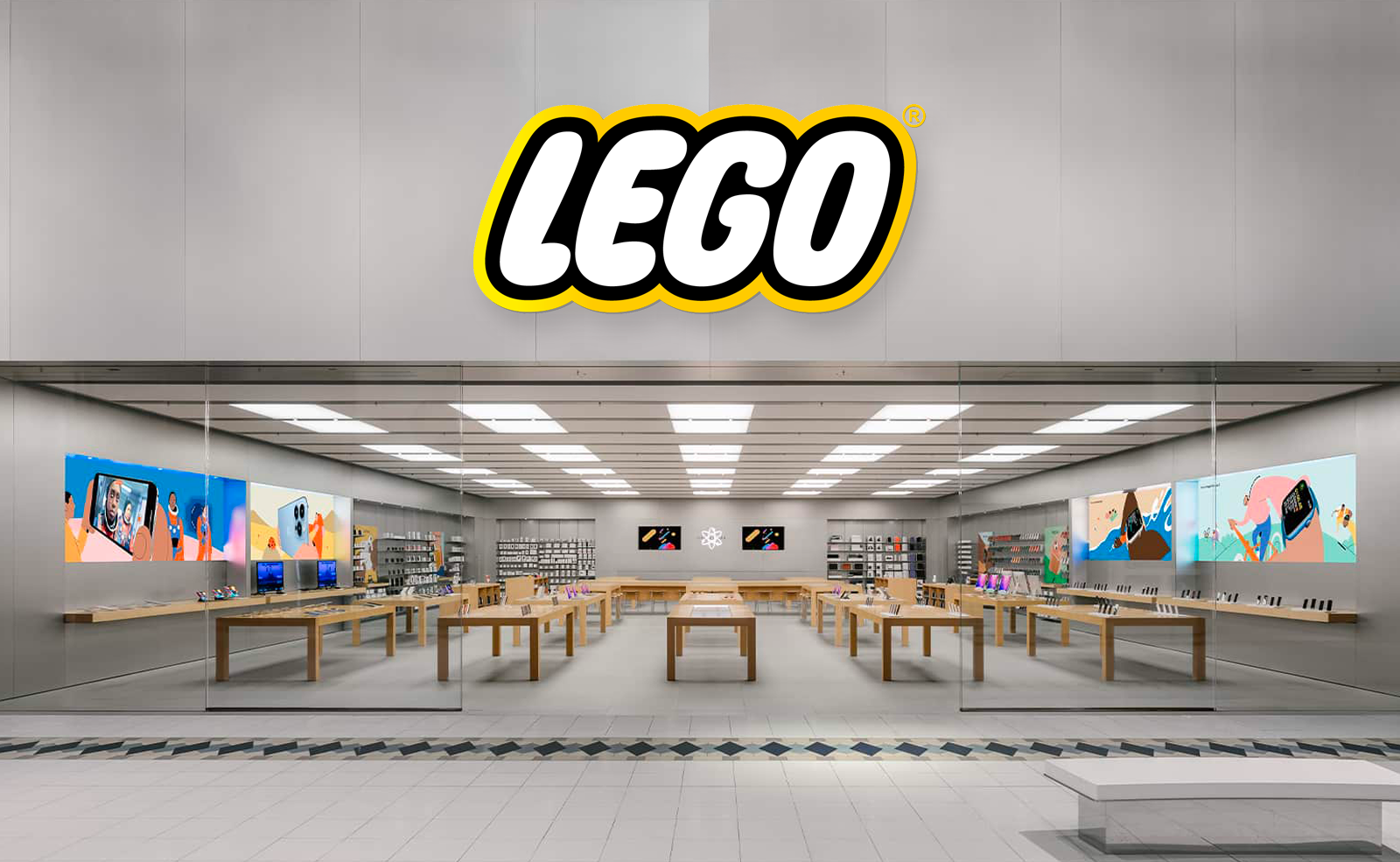 Insolite • Achèteriez-vous une reproduction LEGO d’un Apple Store ?