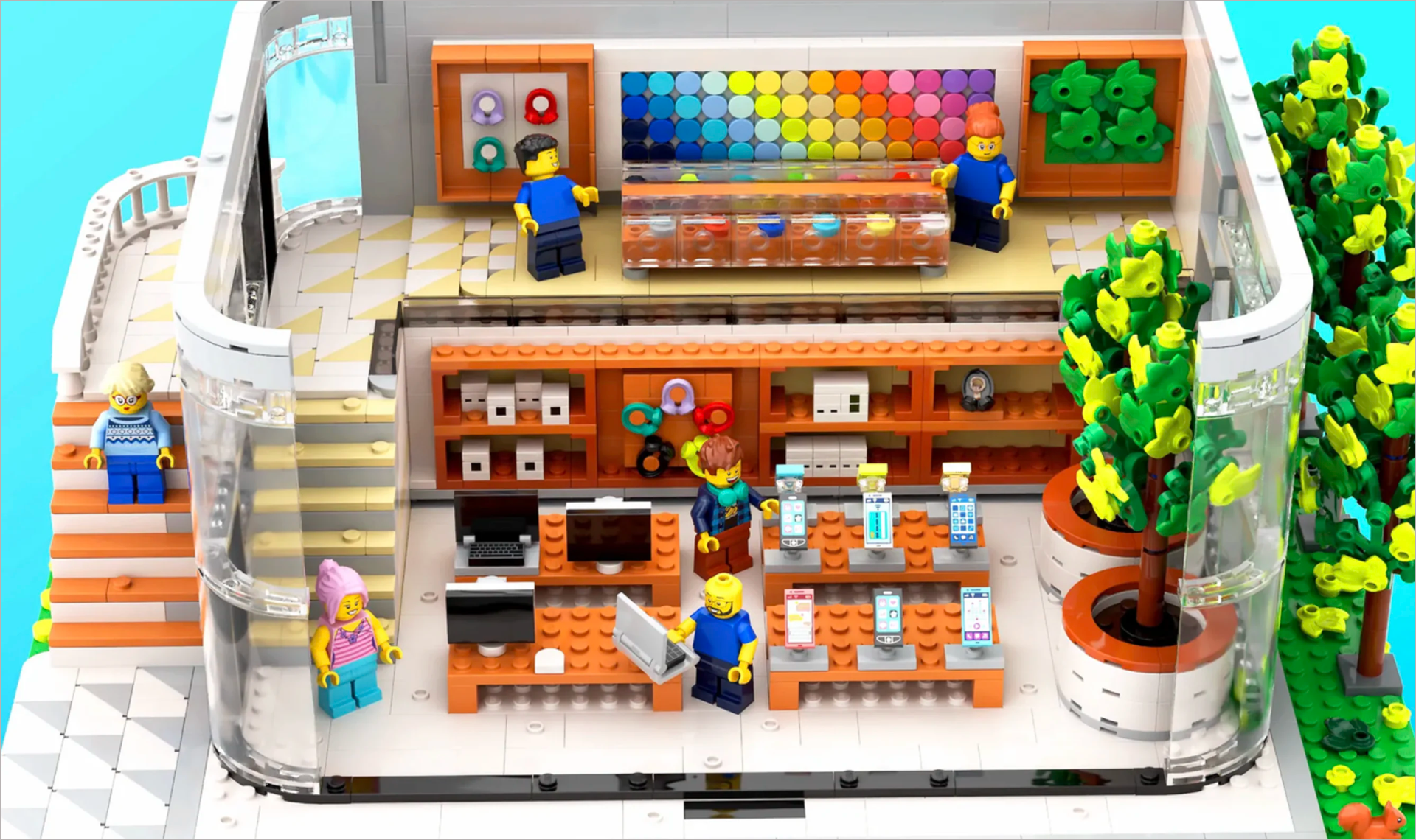 Insolite • Achèteriez-vous une reproduction LEGO d’un Apple Store ?