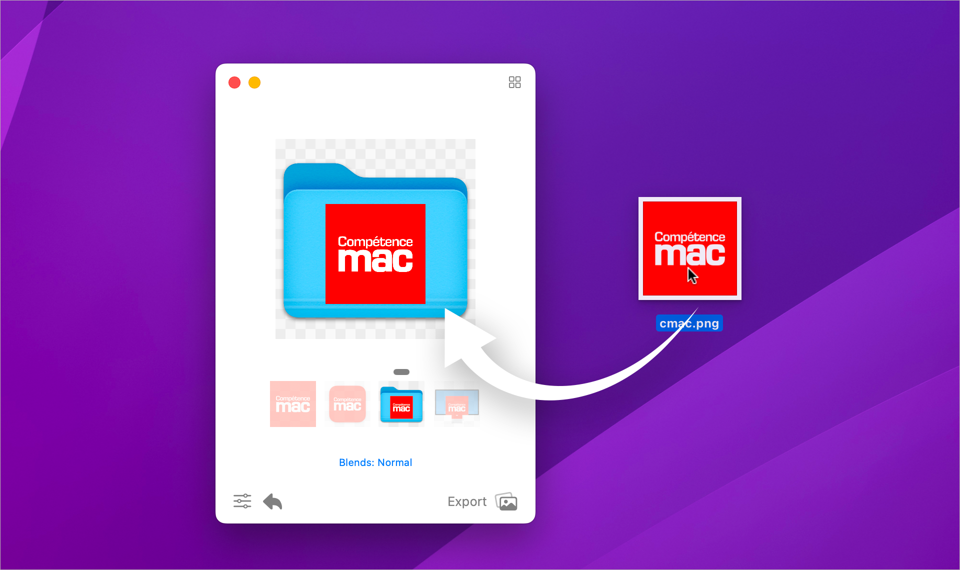 macOS • Créez facilement vos propres icônes à partir d’une image