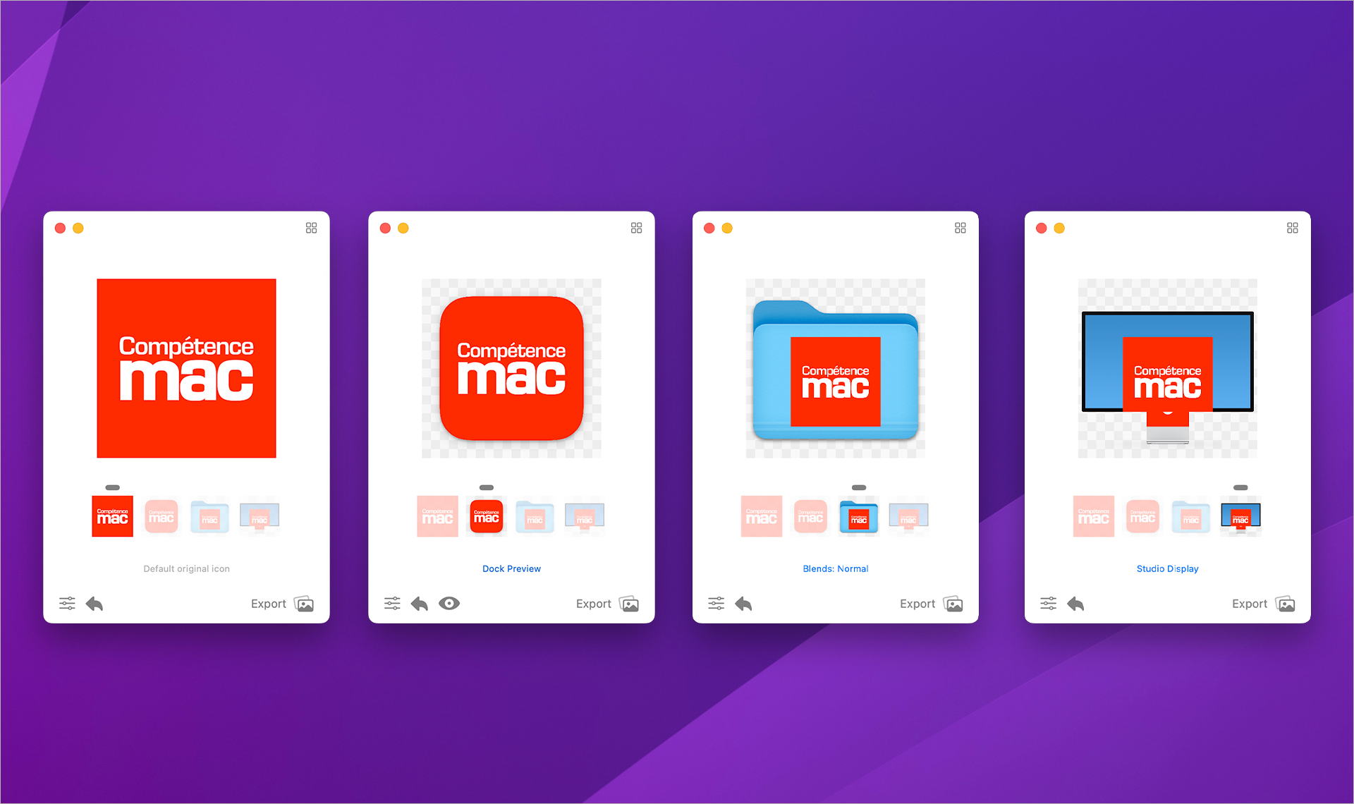 macOS • Créez facilement vos propres icônes à partir d’une image macOS • Créez facilement vos propres icônes à partir d’une image