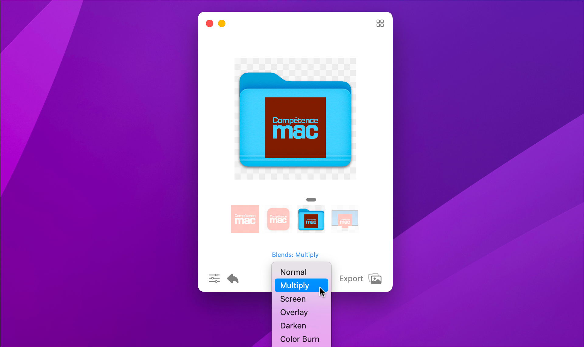 macOS • Créez facilement vos propres icônes à partir d’une image macOS • Créez facilement vos propres icônes à partir d’une image