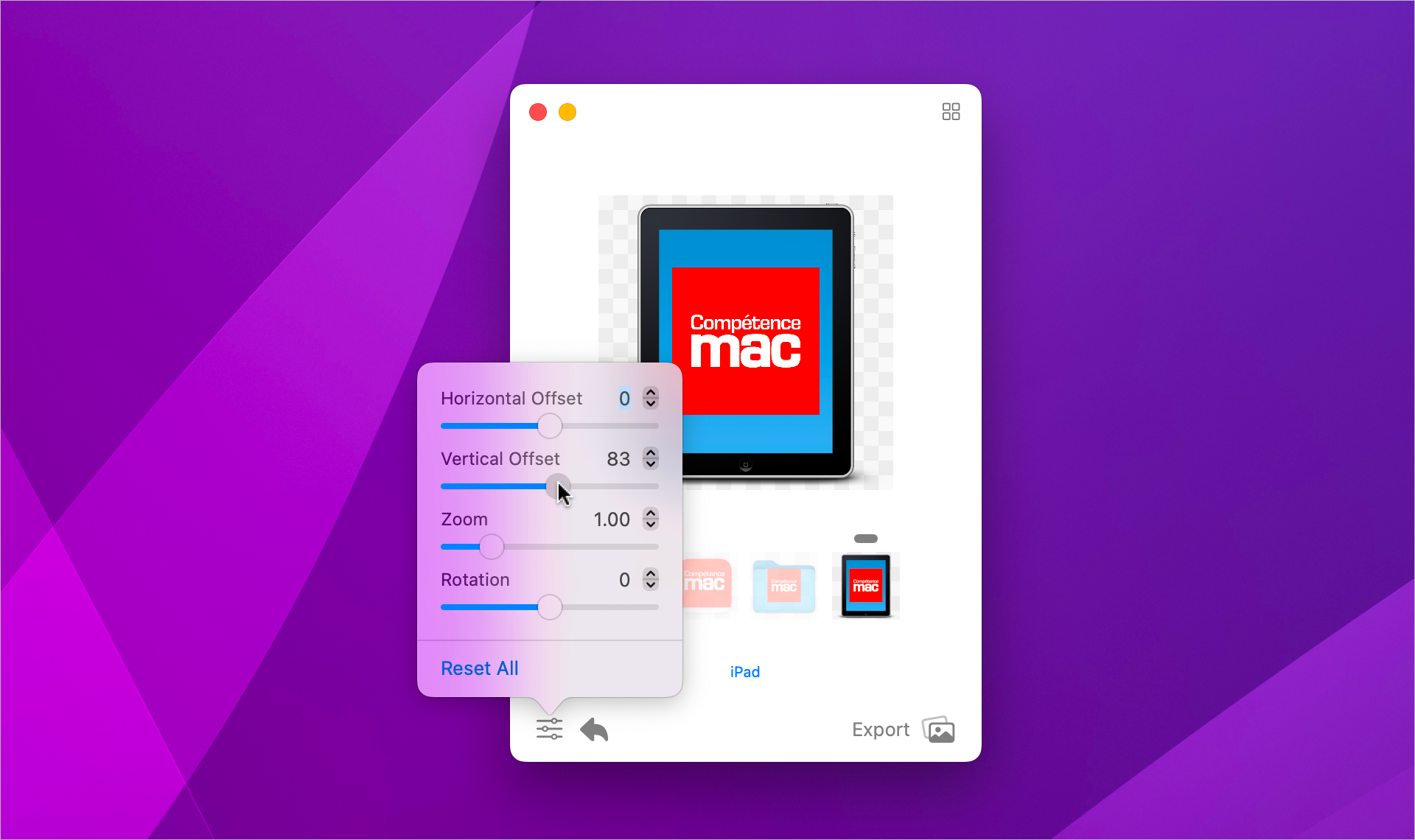 macOS • Créez facilement vos propres icônes à partir d’une image