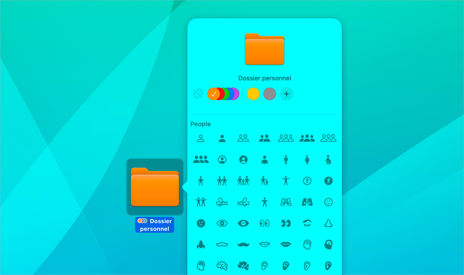 Pratique • Personnalisez une icône de dossier avec macOS 26 Tahoe
