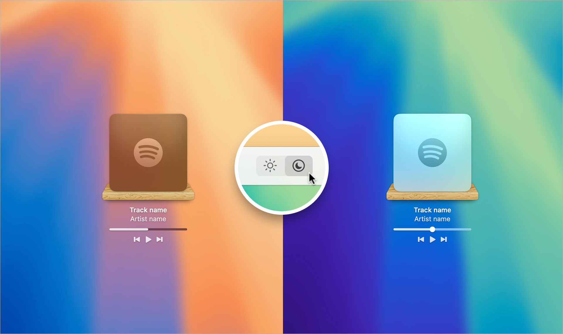 macOS • D’un clic, prenez le contrôle d’Apple Music et de Spotify avec Sleeve