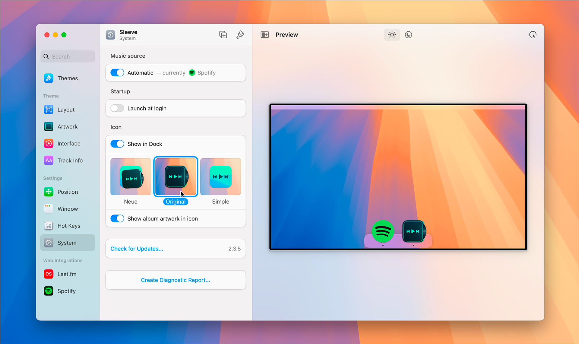 macOS • D’un clic, prenez le contrôle d’Apple Music et de Spotify avec Sleeve