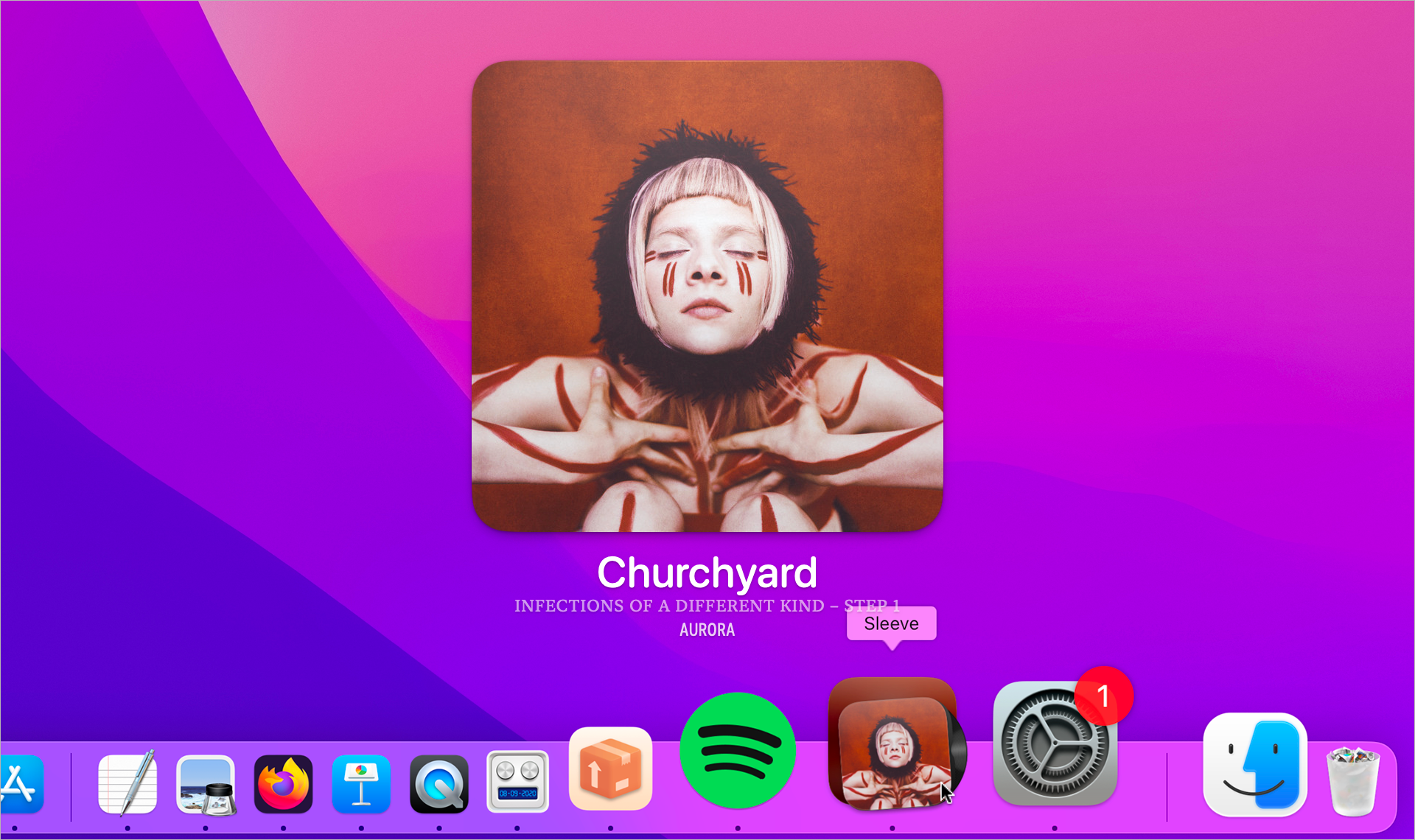 macOS • D’un clic, prenez le contrôle d’Apple Music et de Spotify avec Sleeve