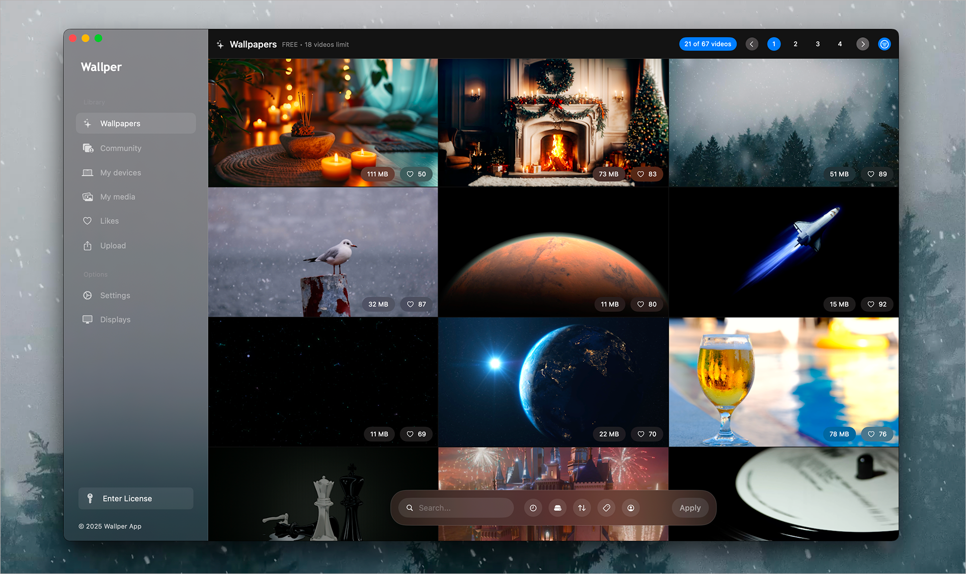 macOS • Donnez vie à votre bureau avec des fonds d’écran animés en 4k