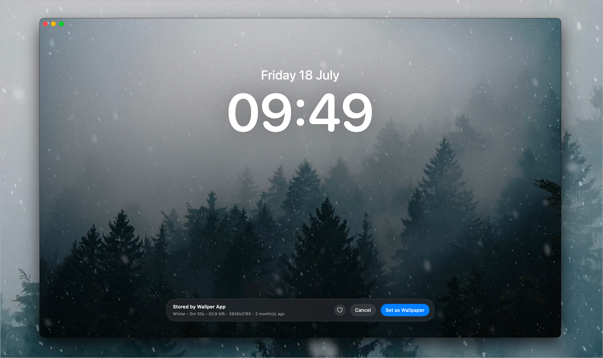 macOS • Donnez vie à votre bureau avec des fonds d’écran animés en 4k