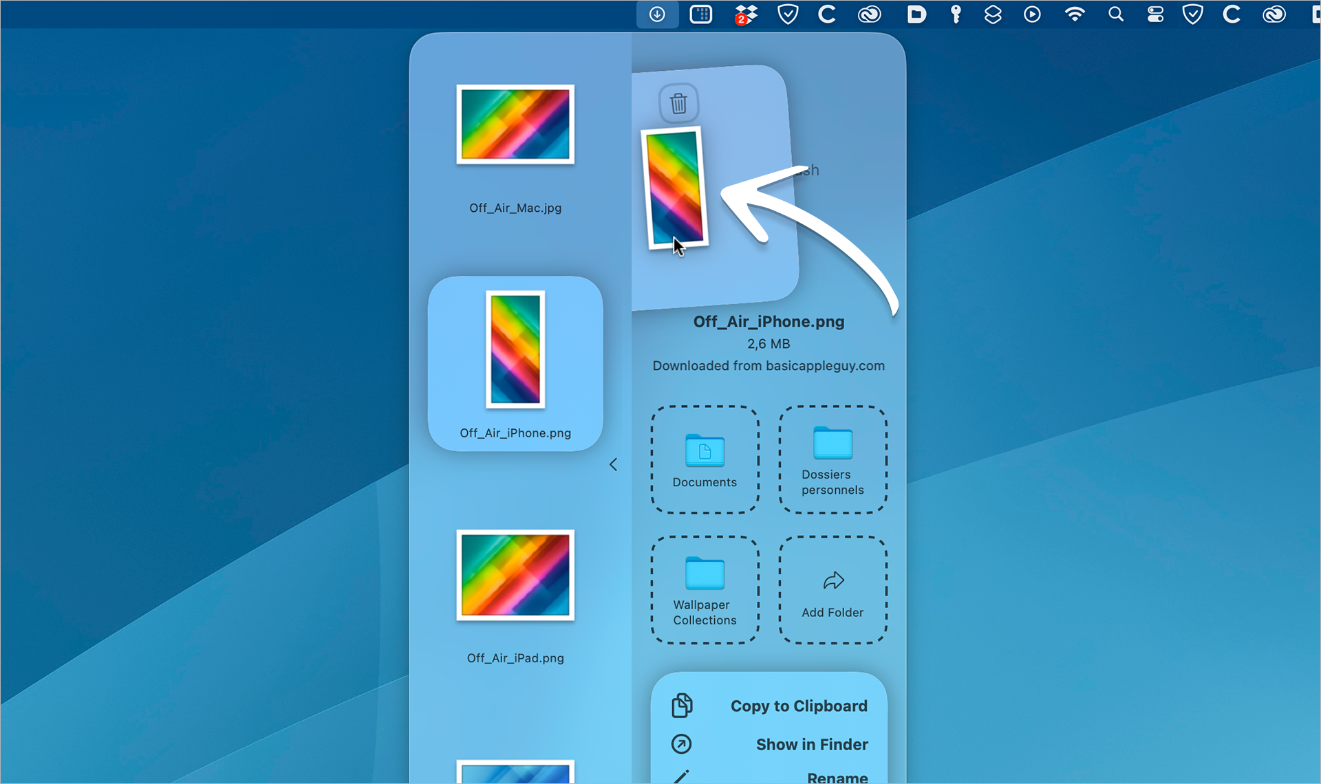 macOS • Leftovers améliore la gestion du dossier Téléchargements