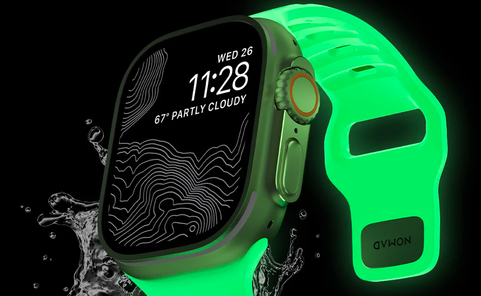 Accessoires • Nomad réédite le Glow 2, son bracelet lumineux pour Apple Watch