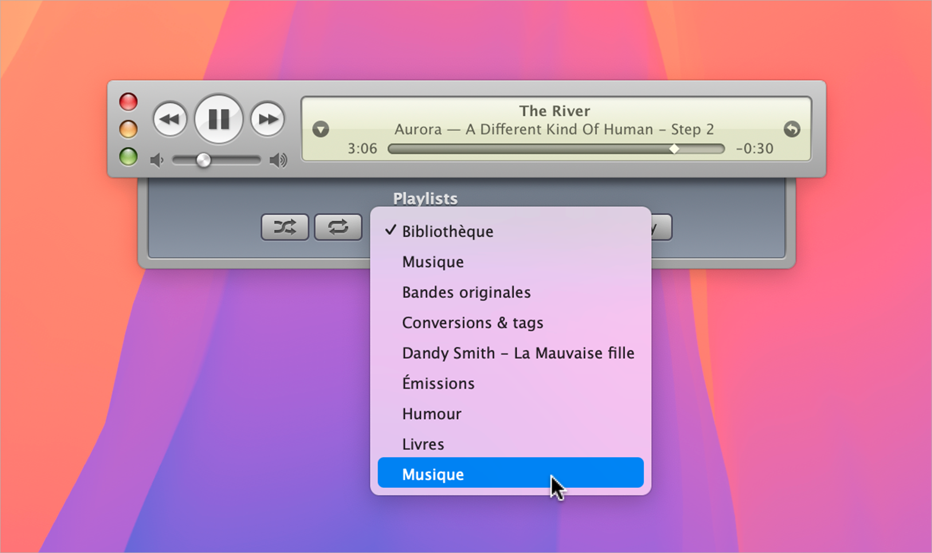 macOS • Écoutez votre musique avec nostalgie et avec une réplique d’iTunes