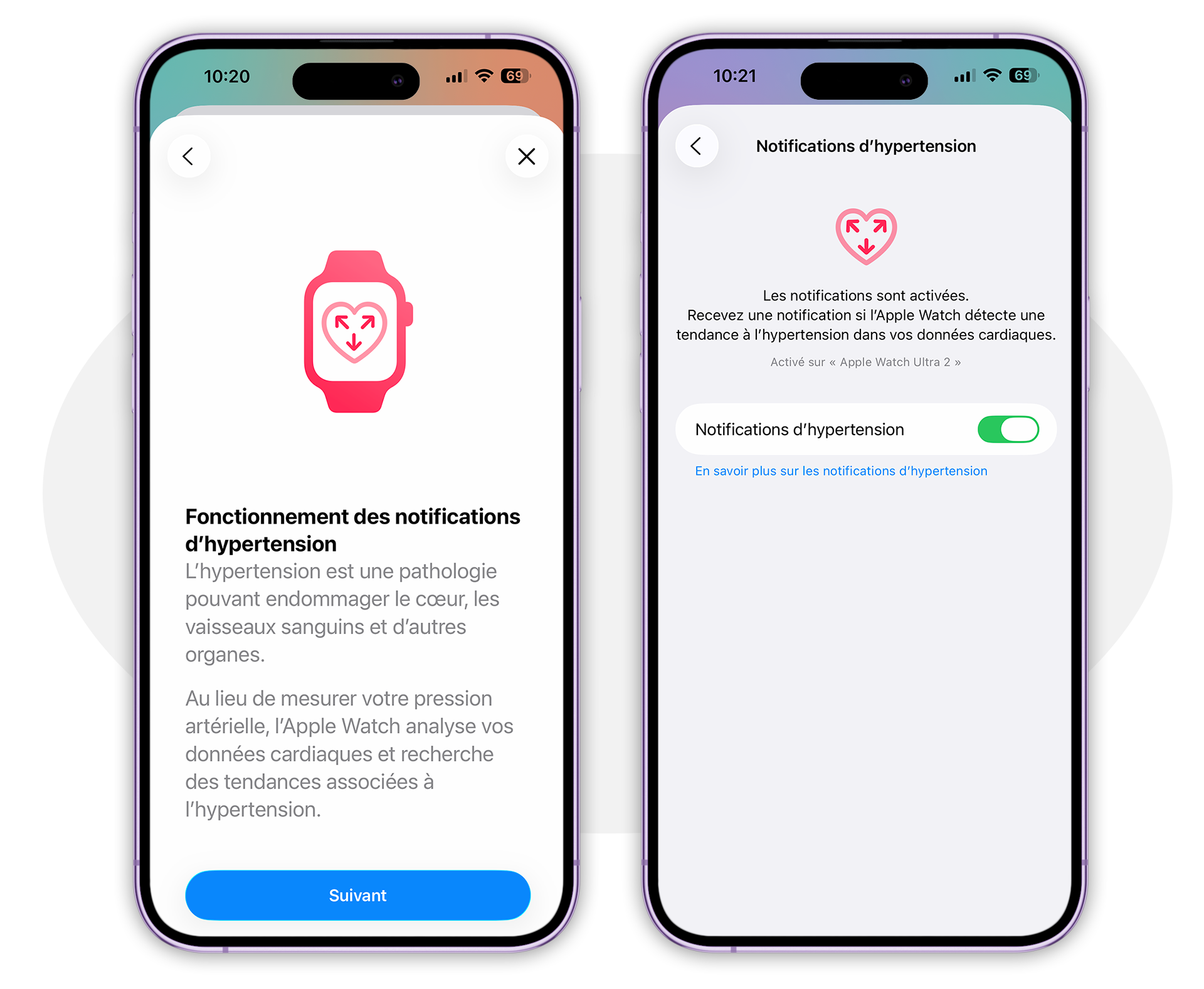 watchOS 26 • Comment mettre en route les alertes d’hypertension de l’Apple Watch