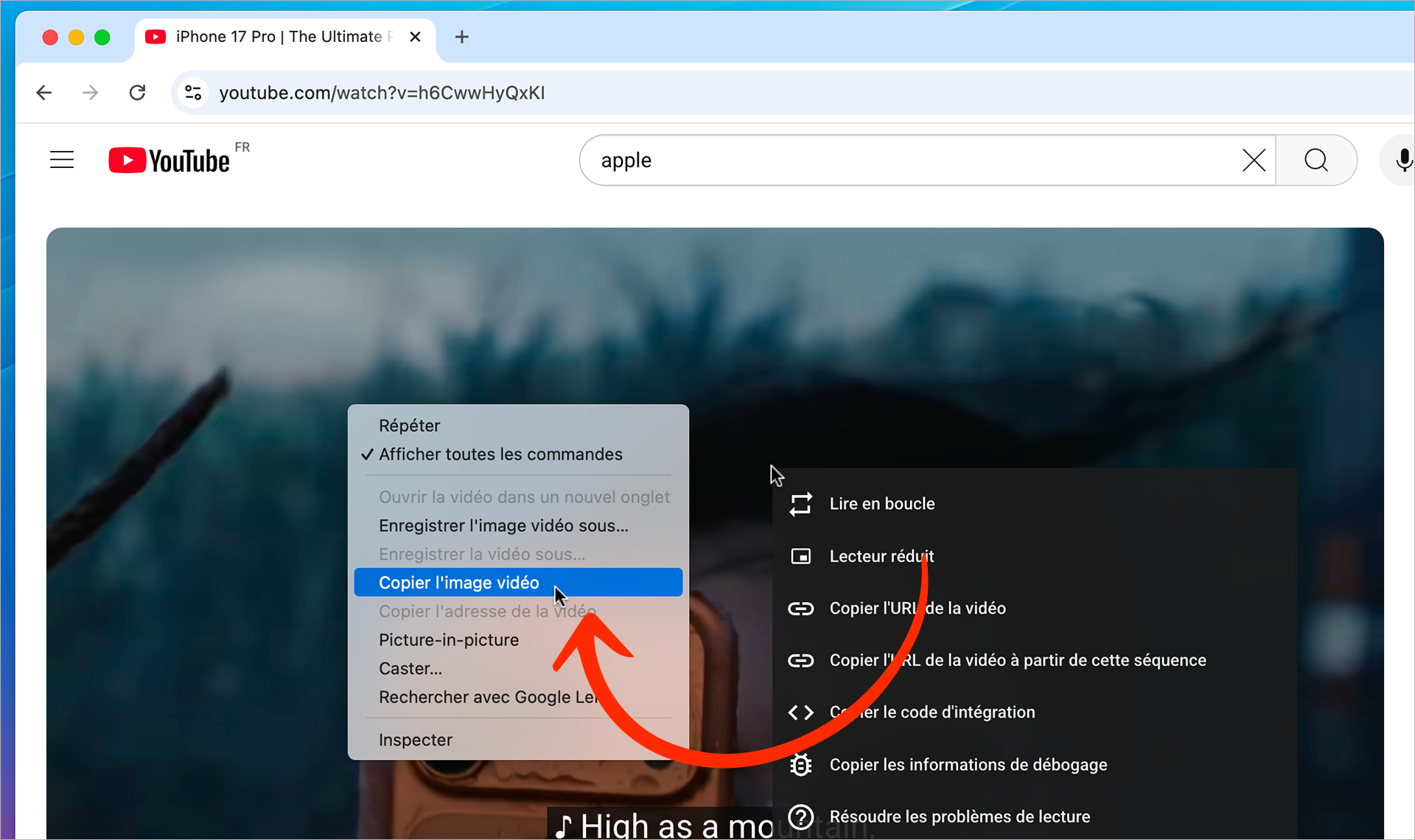 Pratique • Comment réaliser une capture d’écran de qualité d’après une vidéo YouTube