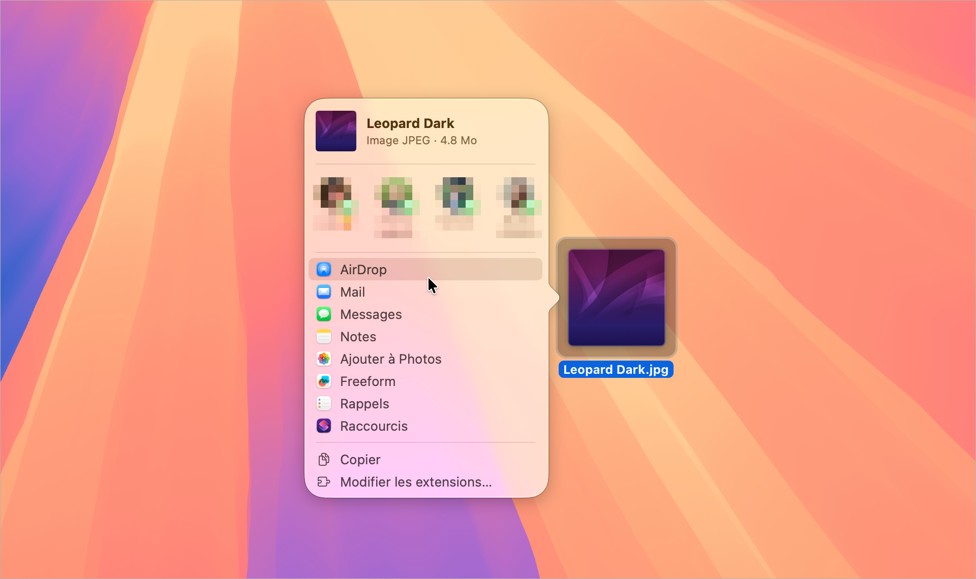 macOS • Avec Menu Drop, rendez AirDrop encore plus simple à utiliser