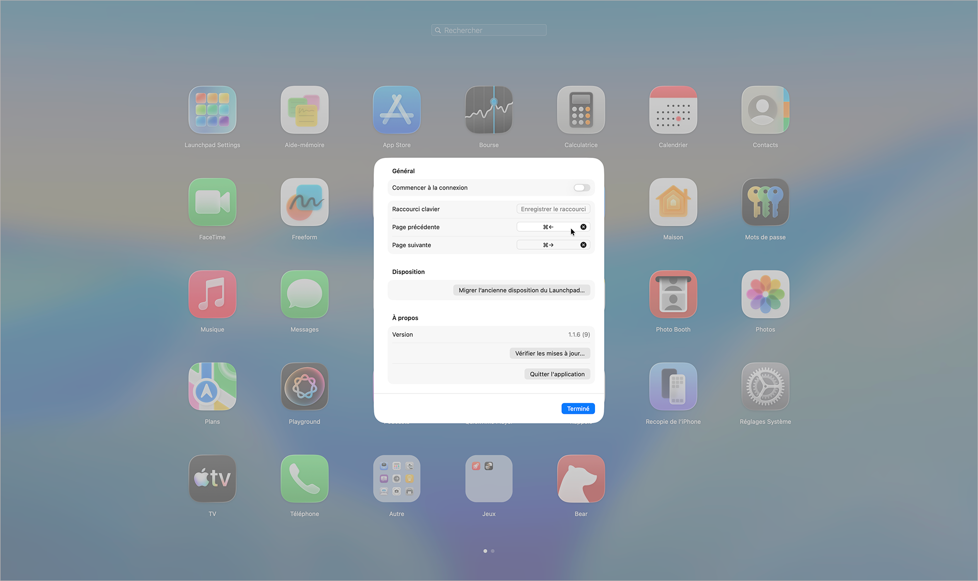 macOS • Retrouvez un Launchpad efficace et personnalisable sous macOS 26