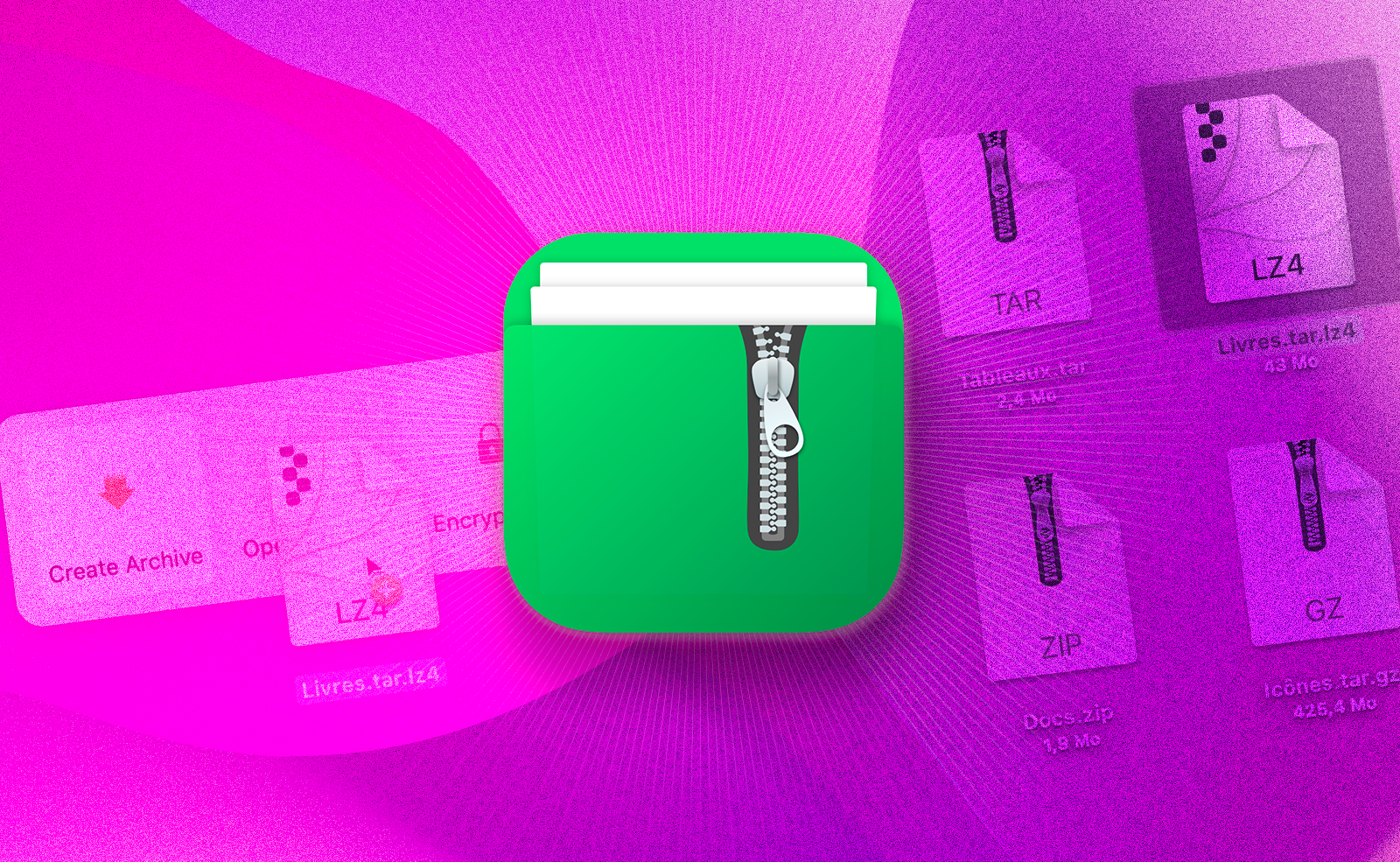 macOS • Jonglez avec les archives ZIP et 20 autres formats sur votre Mac
