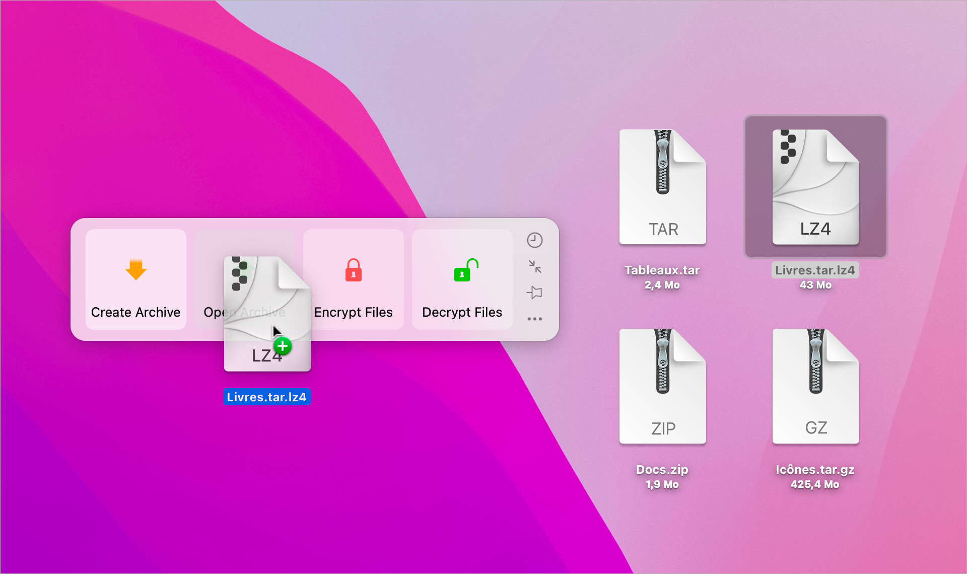 macOS • Jonglez avec les archives ZIP et 20 autres formats sur votre Mac