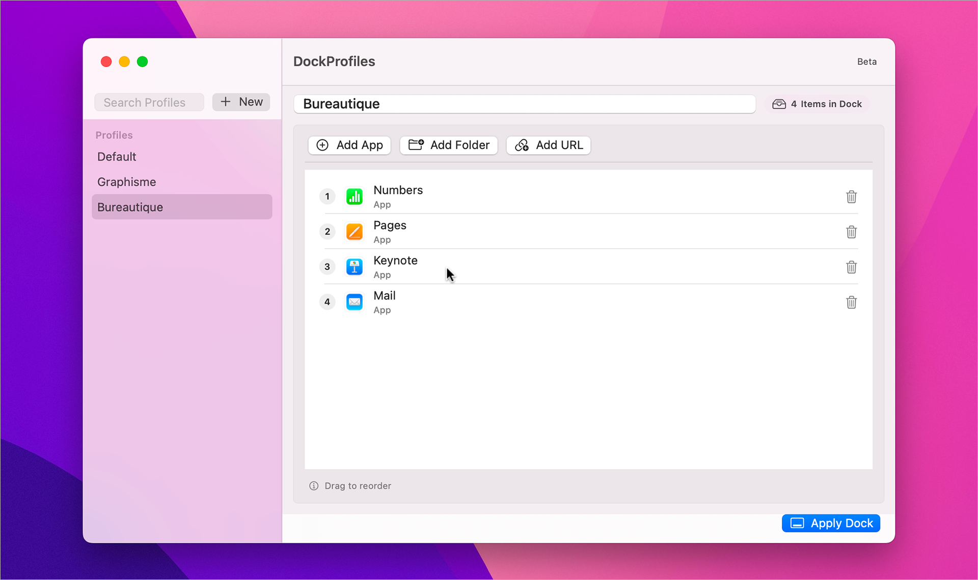 macOS • Changez de dock aussi facilement qu’en basculant d’une app à l’autre