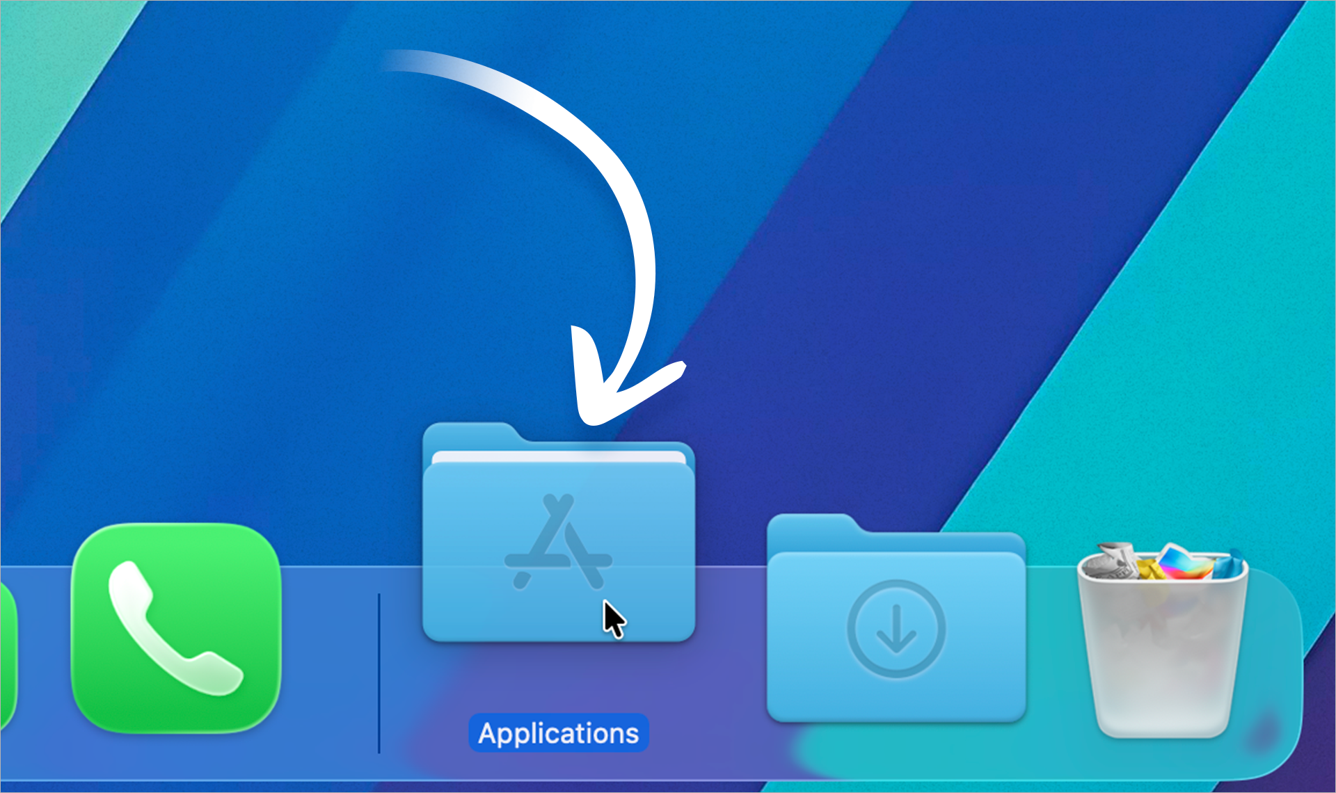 macOS 26 • Plus de Launchpad ? Ajoutez le dossier Applications dans le dock !