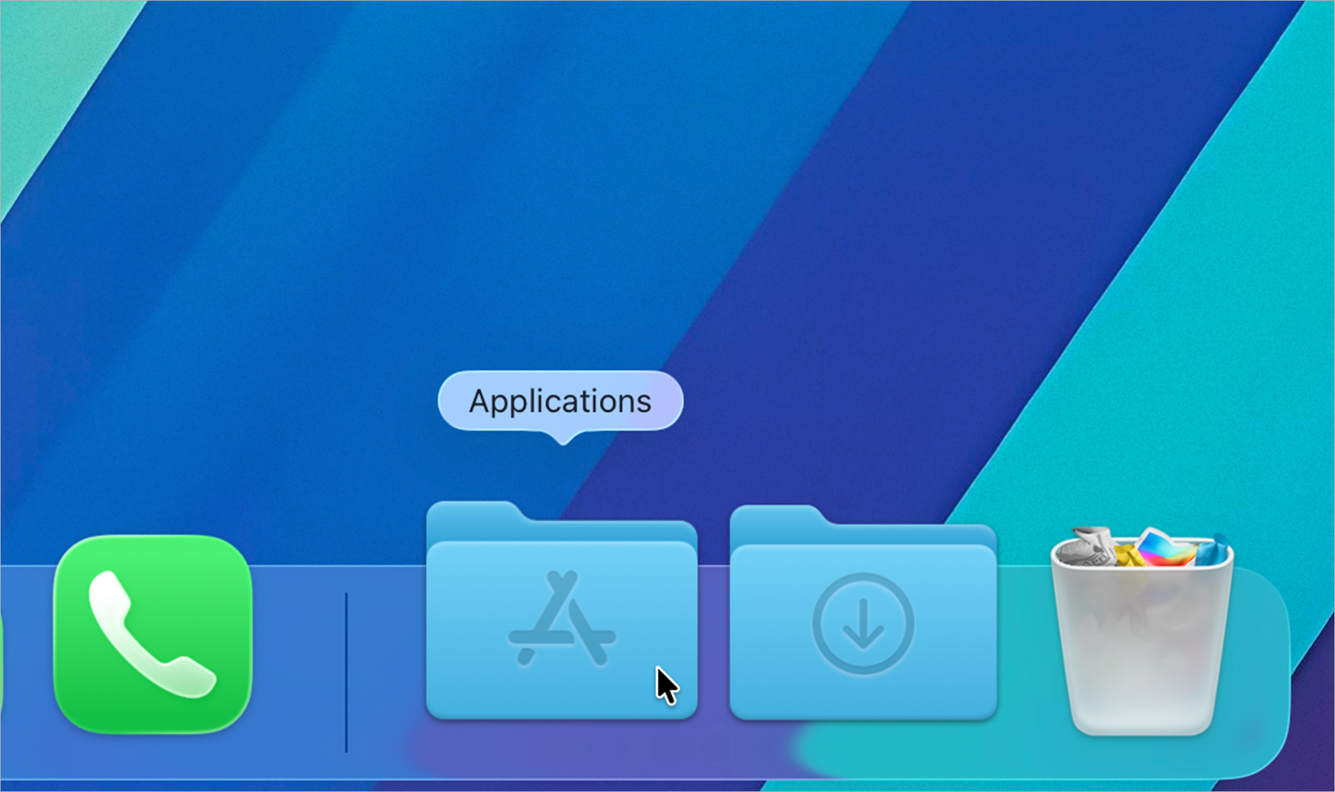 macOS 26 • Plus de Launchpad ? Ajoutez le dossier Applications dans le dock !