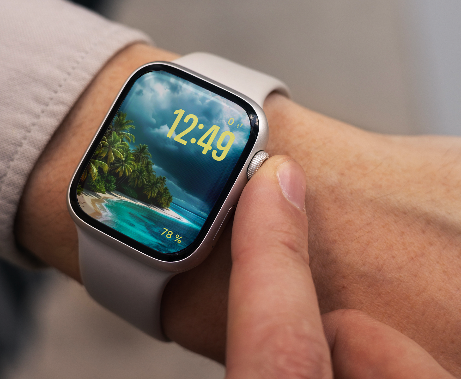 Apple Watch • Est-il possible d’ajouter un fond d’écran à votre montre ?