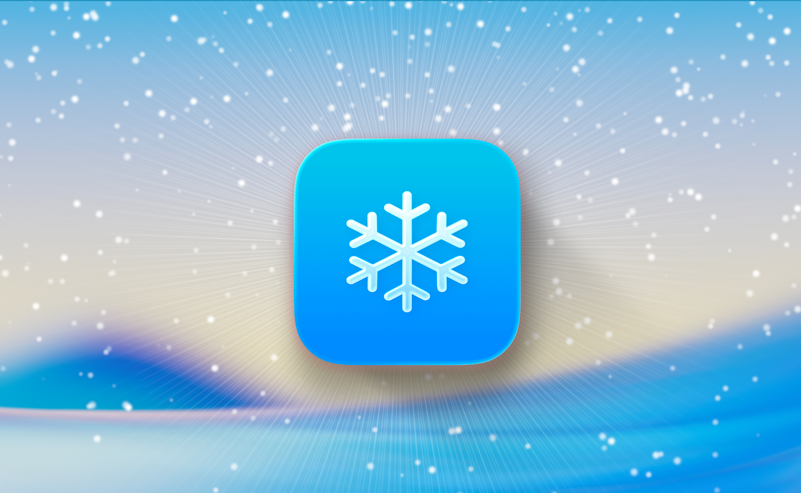 macOS • Pas de neige en vue pour Noël ? Ajoutez-en à l’écran de votre Mac !