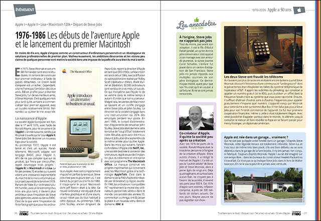 Compétence Mac 91 : Tout faire dans le cloud • Bloquez tout • Sécurisez vos achats en ligne • 50 ans d’Apple