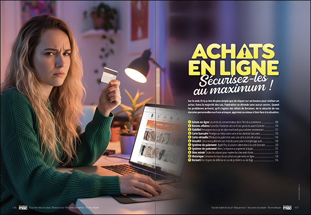 Compétence Mac 91 : Tout faire dans le cloud • Bloquez tout • Sécurisez vos achats en ligne • 50 ans d’Apple