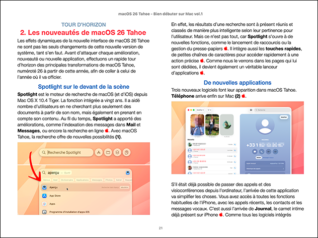 macOS 26 Tahoe vol.1 : Bien débuter (ebook)