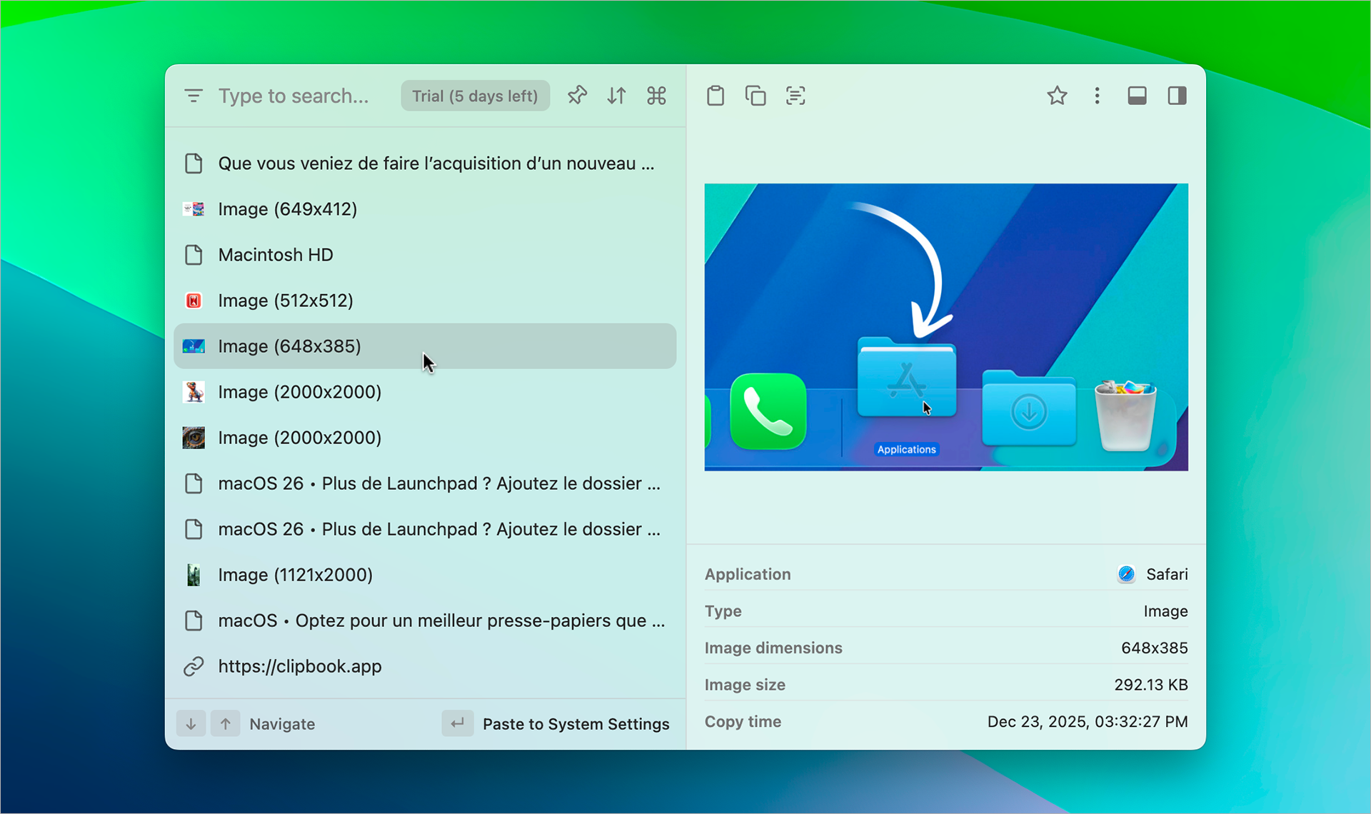 macOS • Optez pour un meilleur presse-papiers que celui proposé par macOS 26