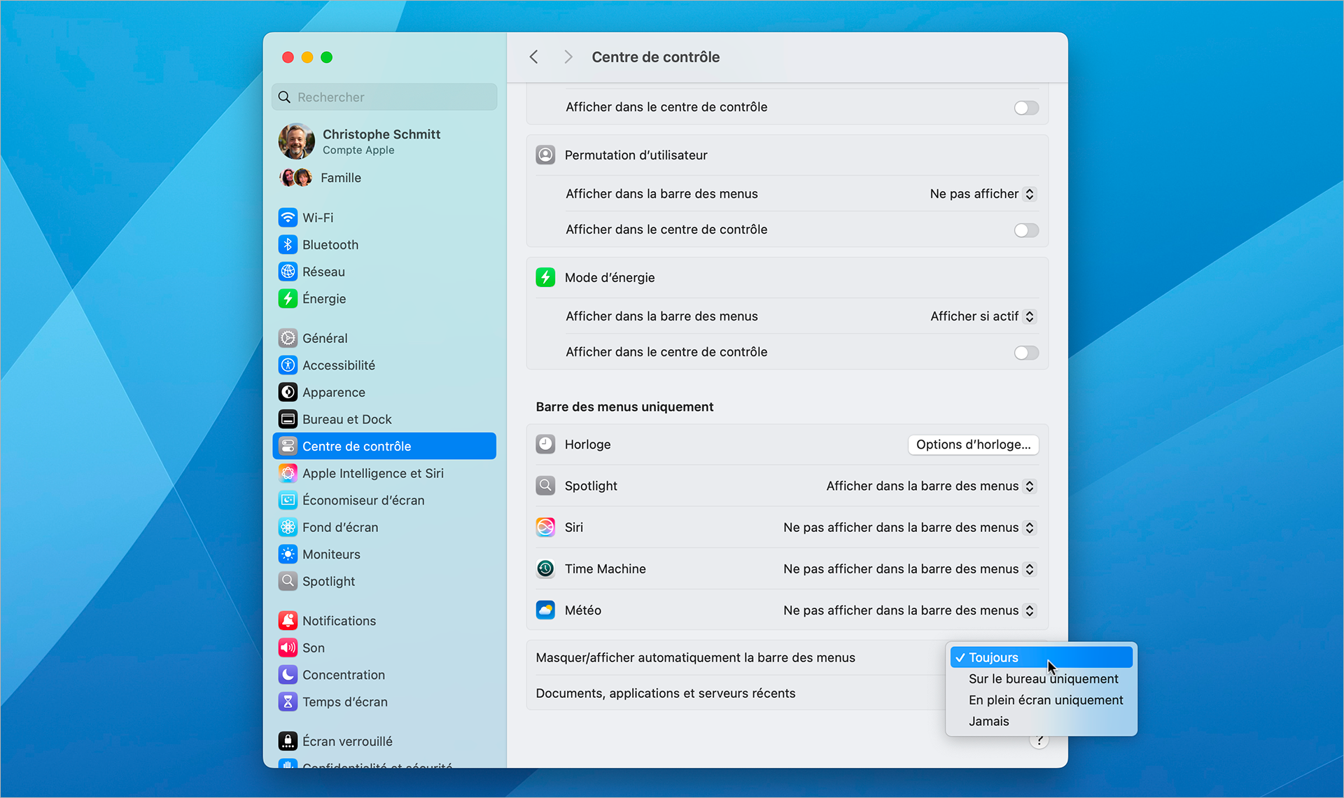 macOS • Au lieu de ranger une barre des menus encombrée, faites-la disparaitre !
