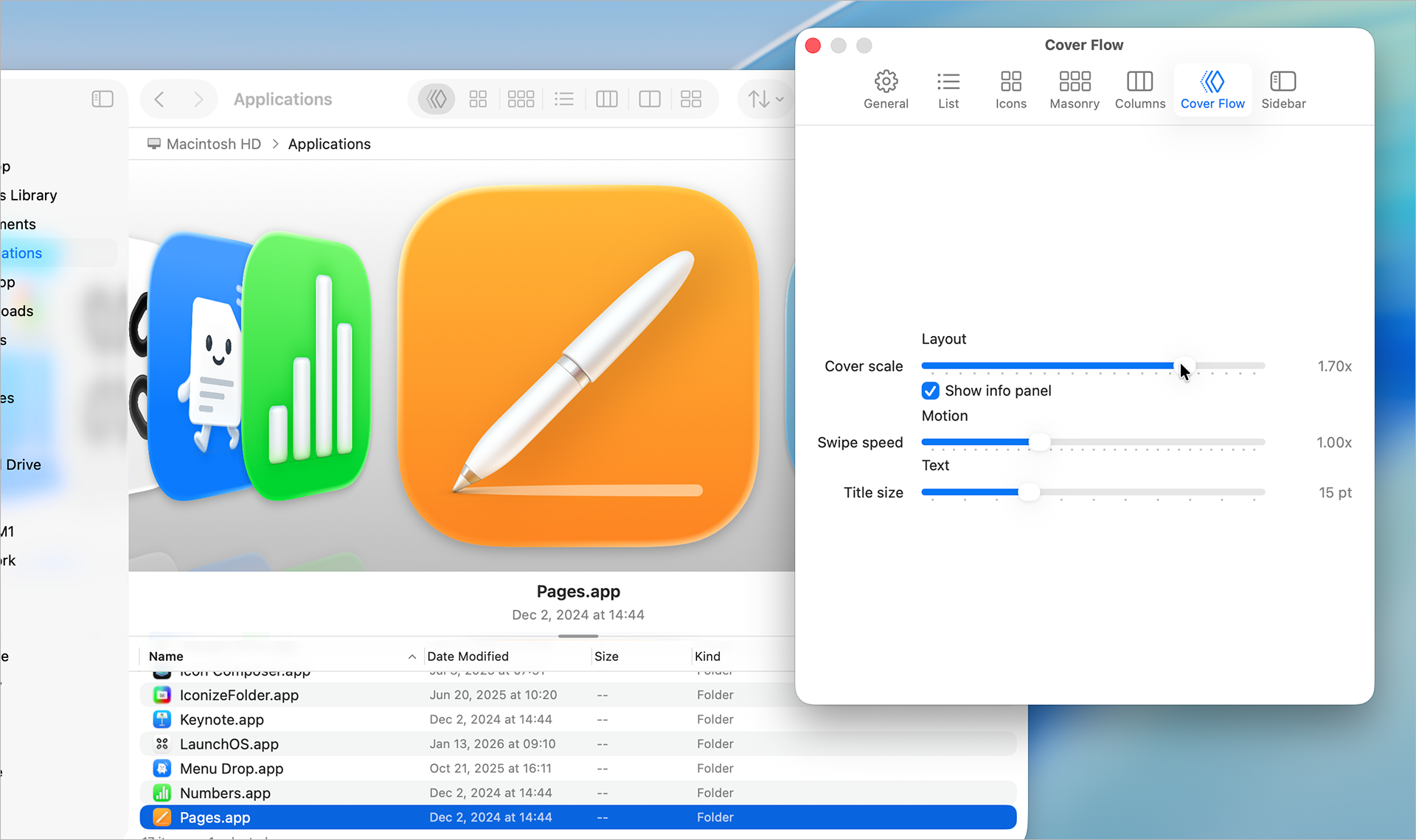 macOS • Retour vers le passé : naviguez dans le Finder à la manière de Cover Flow