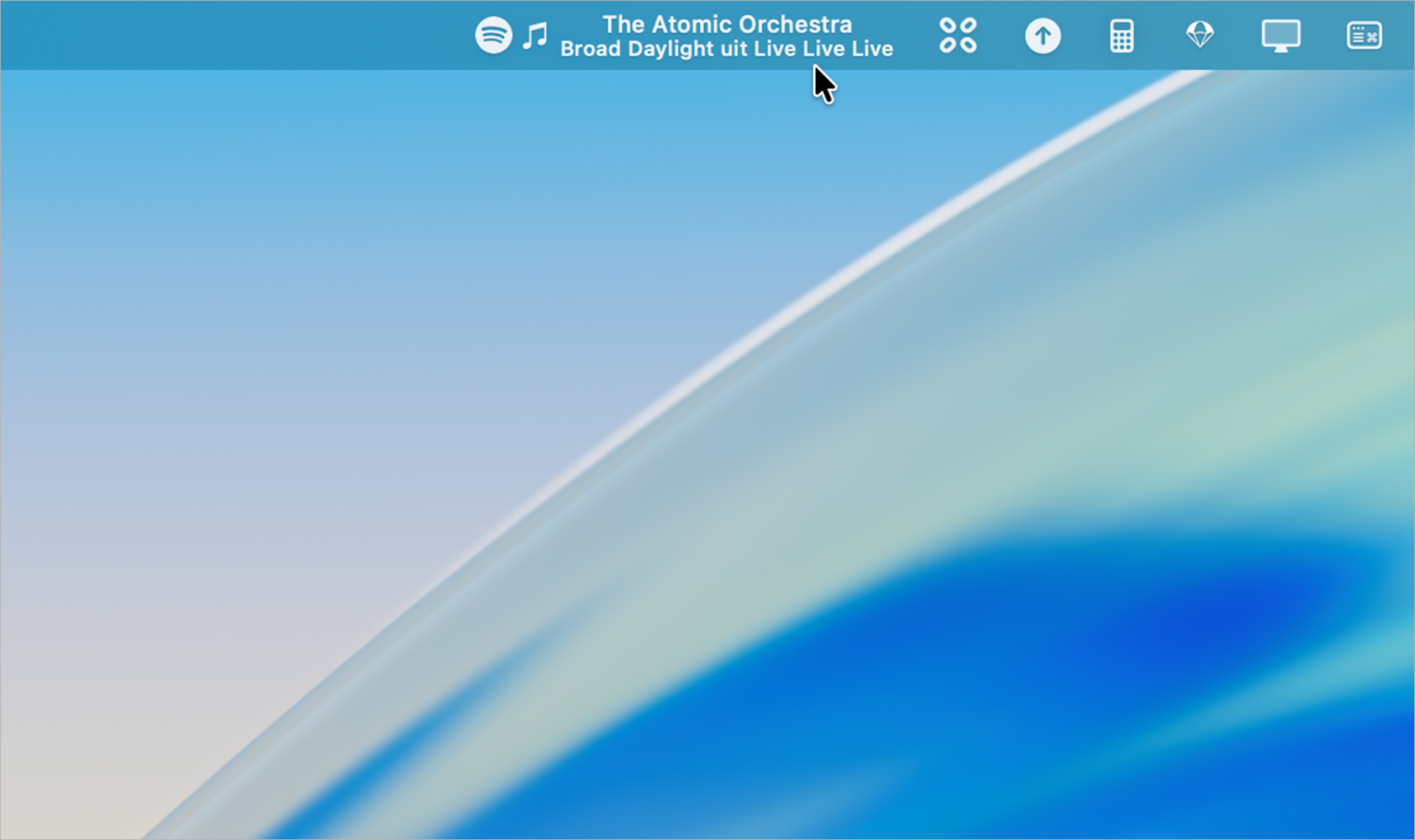 macOS • Commandez la musique que vous écoutez depuis la barre des menus