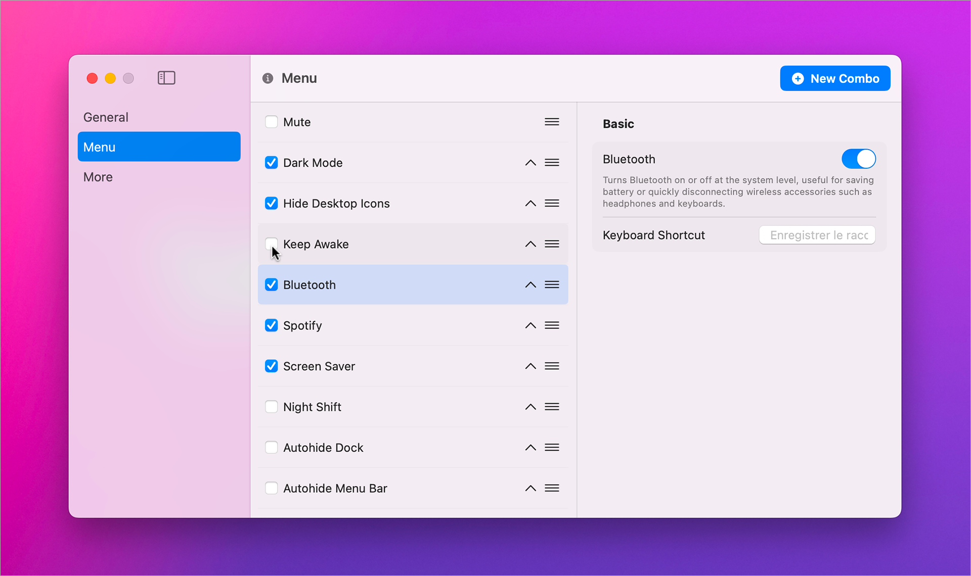 macOS • Activez et désactivez des réglages système d’un clic avec 1Setter