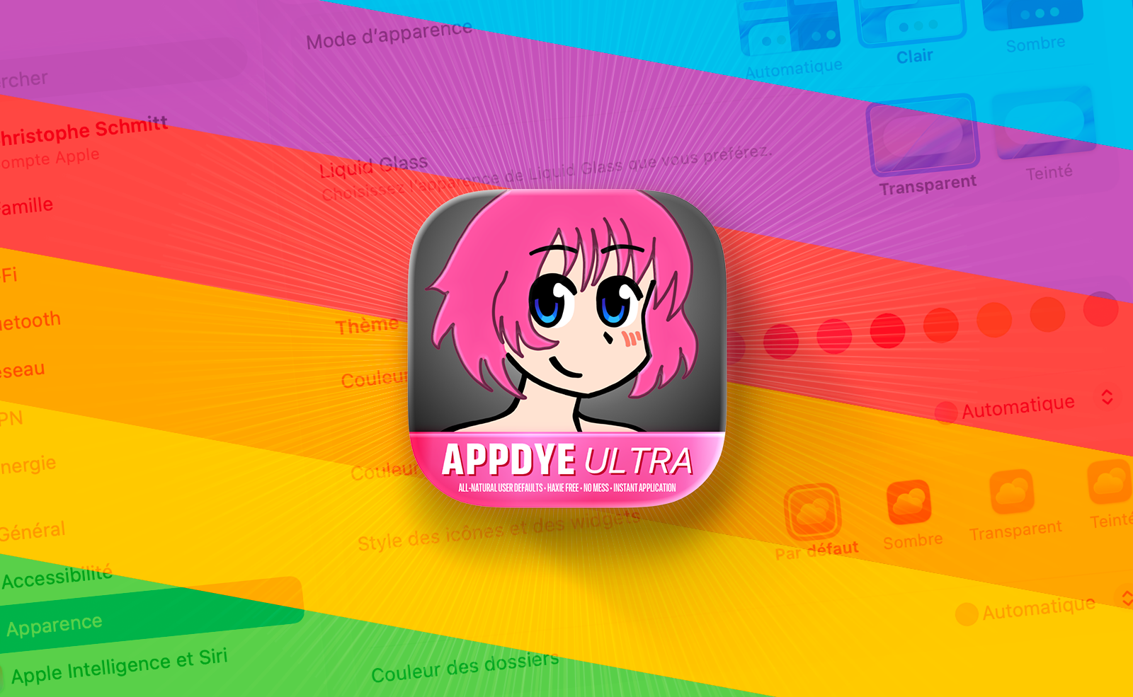 macOS • Changez les couleurs d'accentuation d'une application selon vos envies