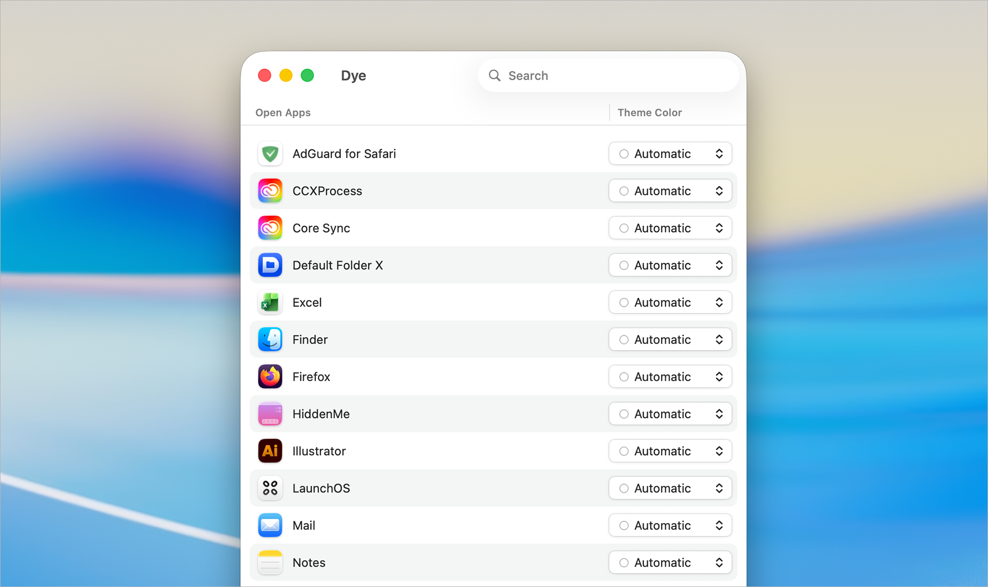 macOS • Changez les couleurs d'accentuation d'une application selon vos envies