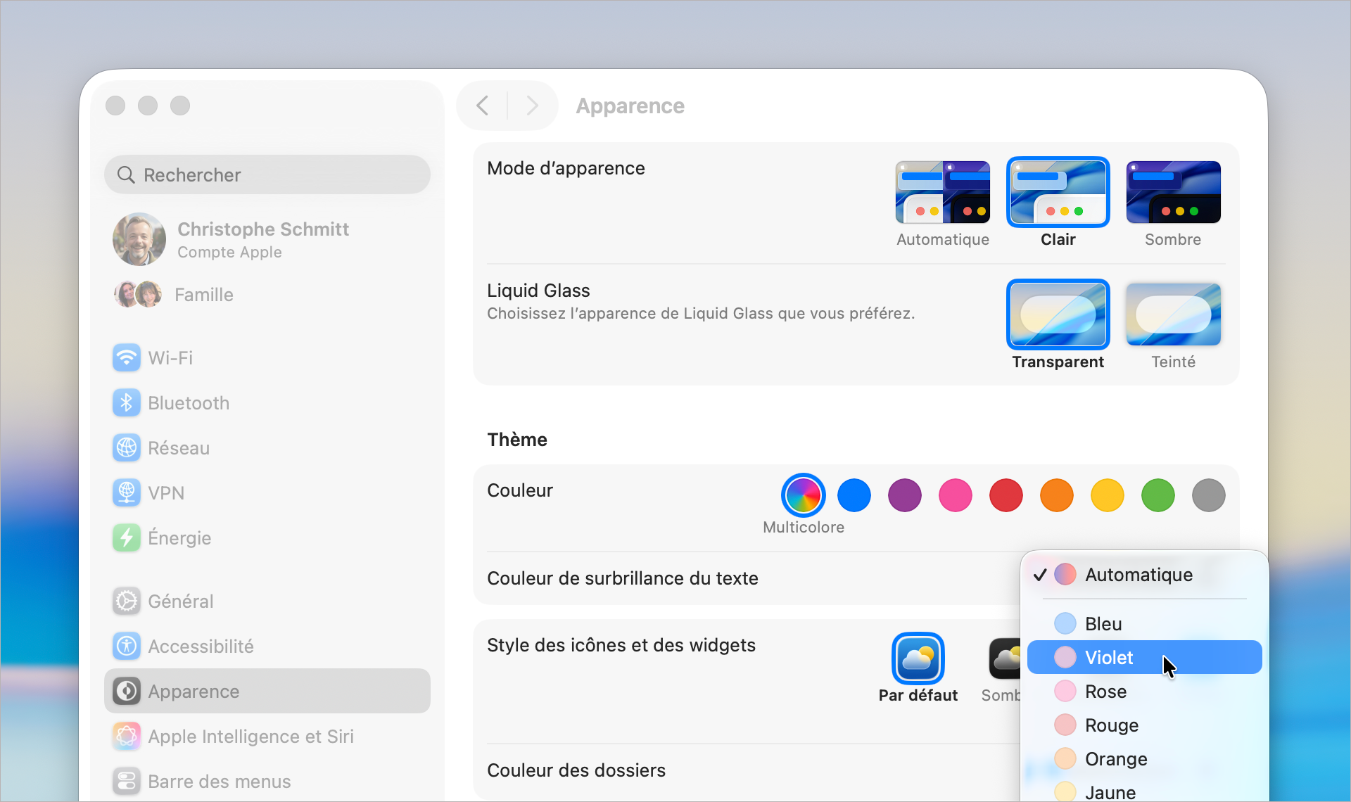 macOS • Explorez d'autres méthodes pour changer la couleur d'accentuation