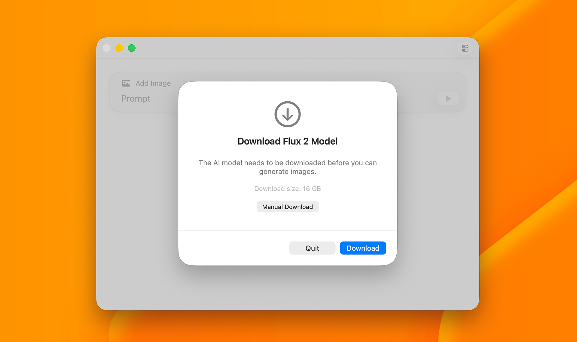 macOS • Générez gratuitement et localement des images à l'aide de Flux.2