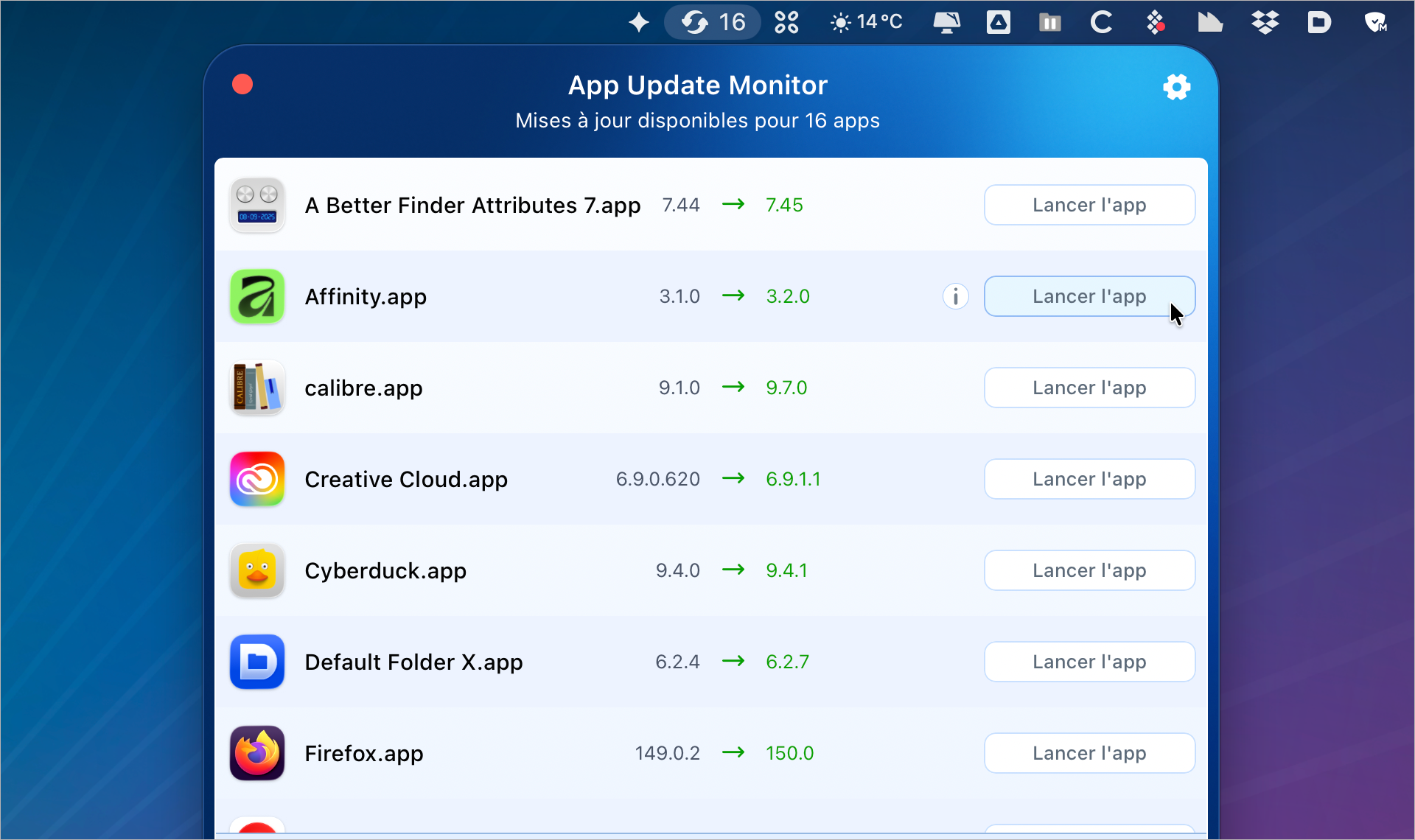macOS • Conservez toutes vos applications à jour, même en dehors de l'App Store