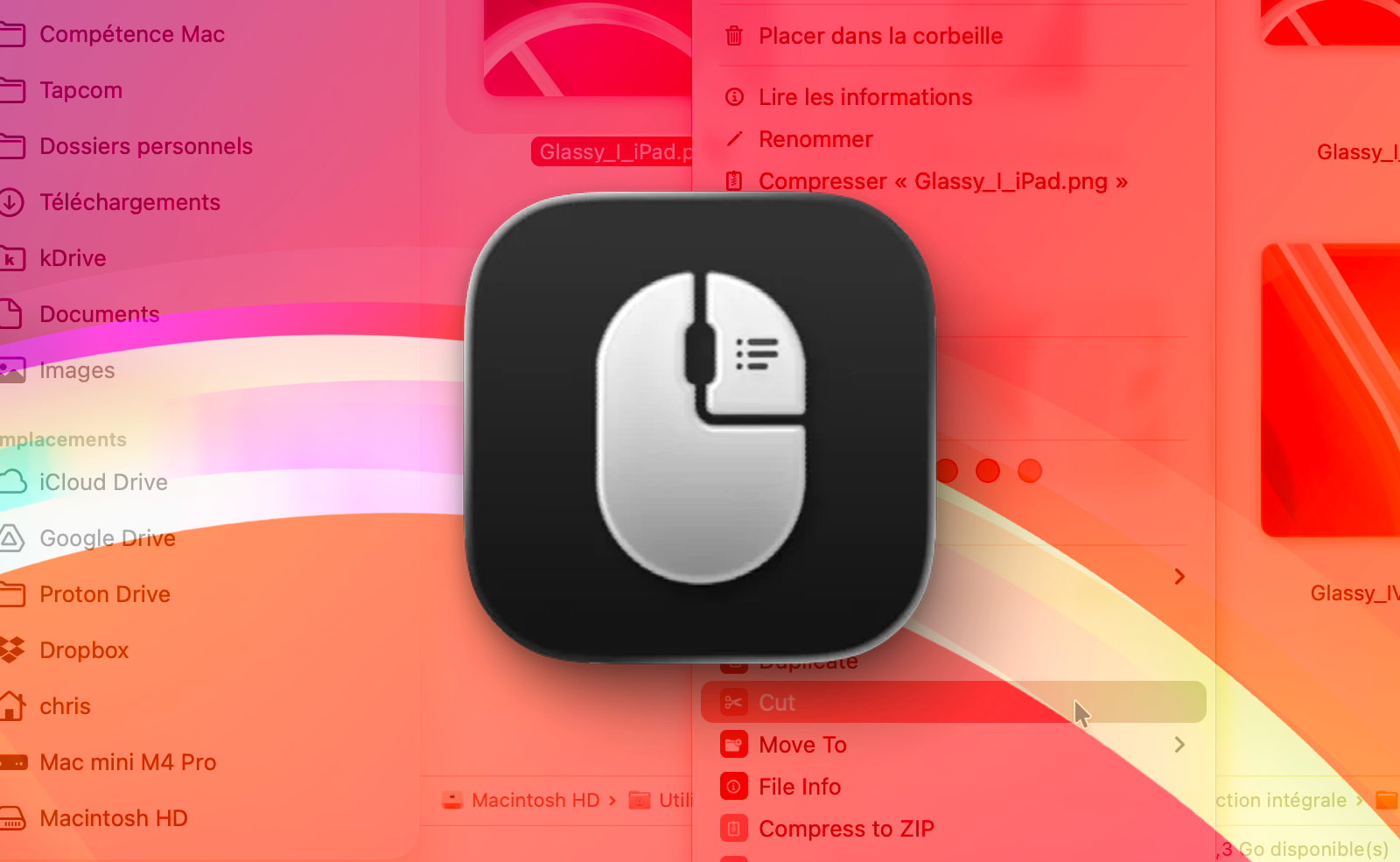 macOS • Avec l'application QuickRight, optez pour un couteau suisse du clic droit