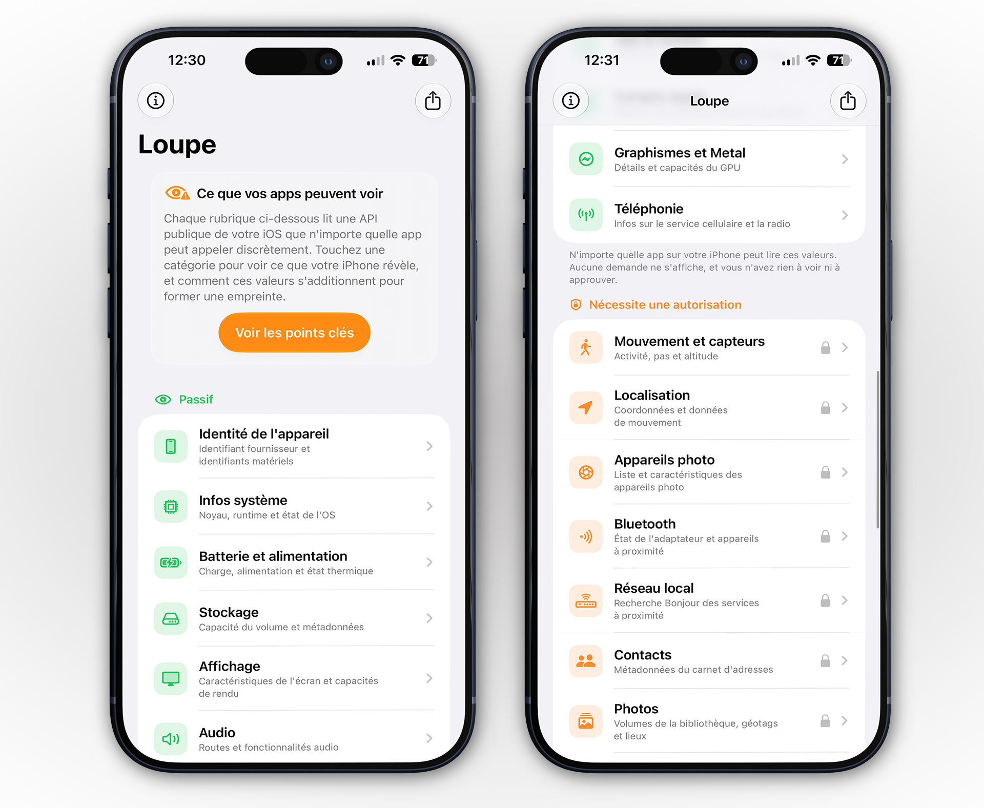 iOS • Loupe (dé)montre comment votre iPhone vous trahit en silence