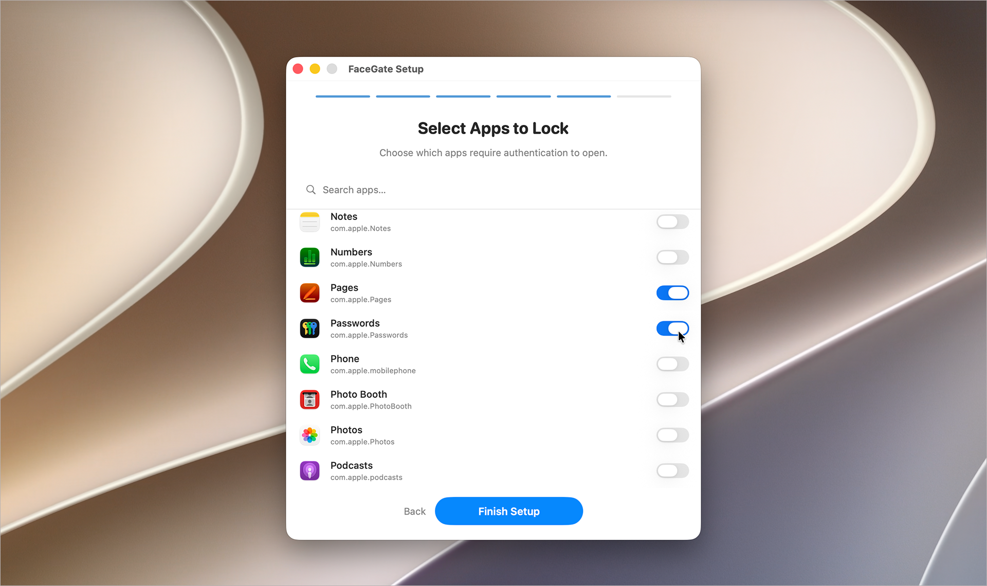 macOS • Verrouillez vos applications Mac grâce à la reconnaissance faciale