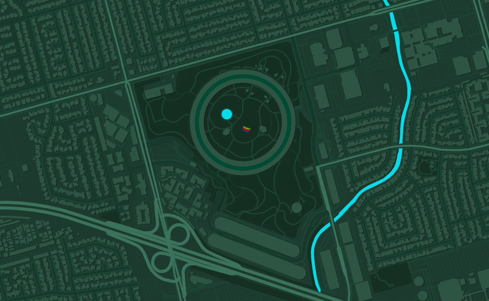 Fun • Apple Park : les dessous du campus d'Apple en version topographique