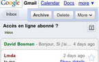 [Utilitaires] Gmail : plus rapide sur iPhone