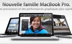 La gamme MacBookPro mise à jour