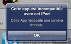 Installer l'appli iPhoto sur l'iPad 1